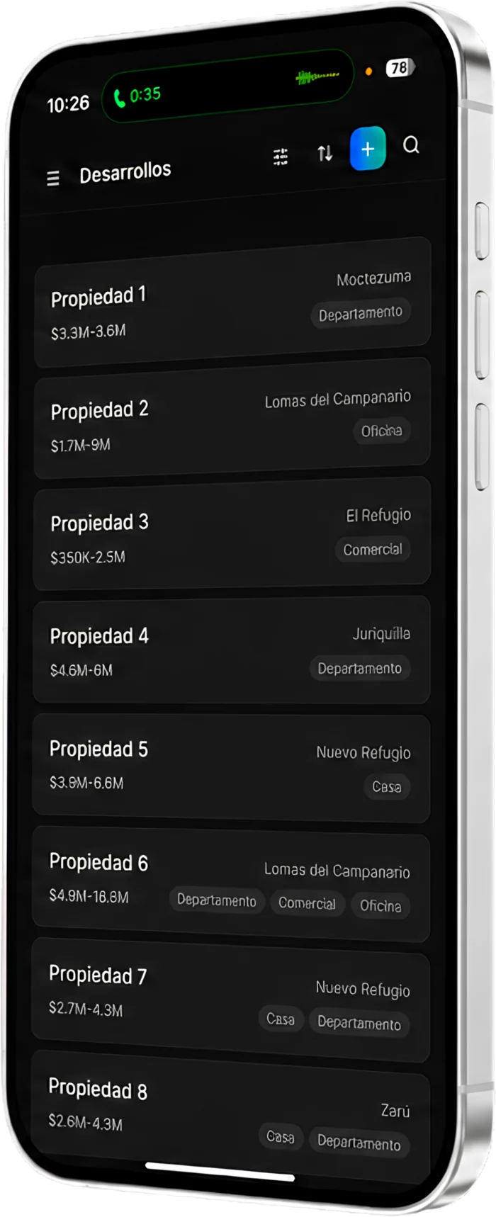 Hub de media en el celular